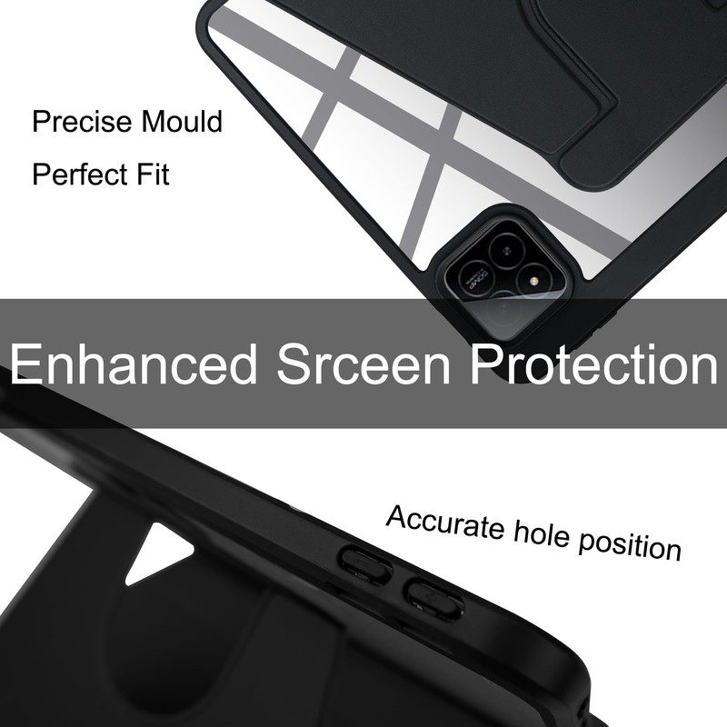 Suttkue for Xiaomi Pad 7 case, PC 360°Swivel case with