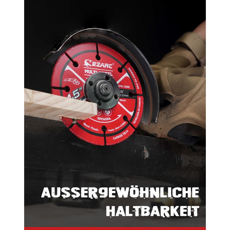 EZARC Carbide Multi Wheel Cutting Discs 76 mm × 22.2