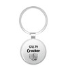BKR Graphics Salty Cracker Metal Double Sided Key Chain Keychain