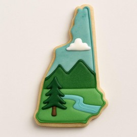 New Hampshire State 3.5 Inch Cookie Cutter from The Cookie Cutter Shop – Tin Plated Steel