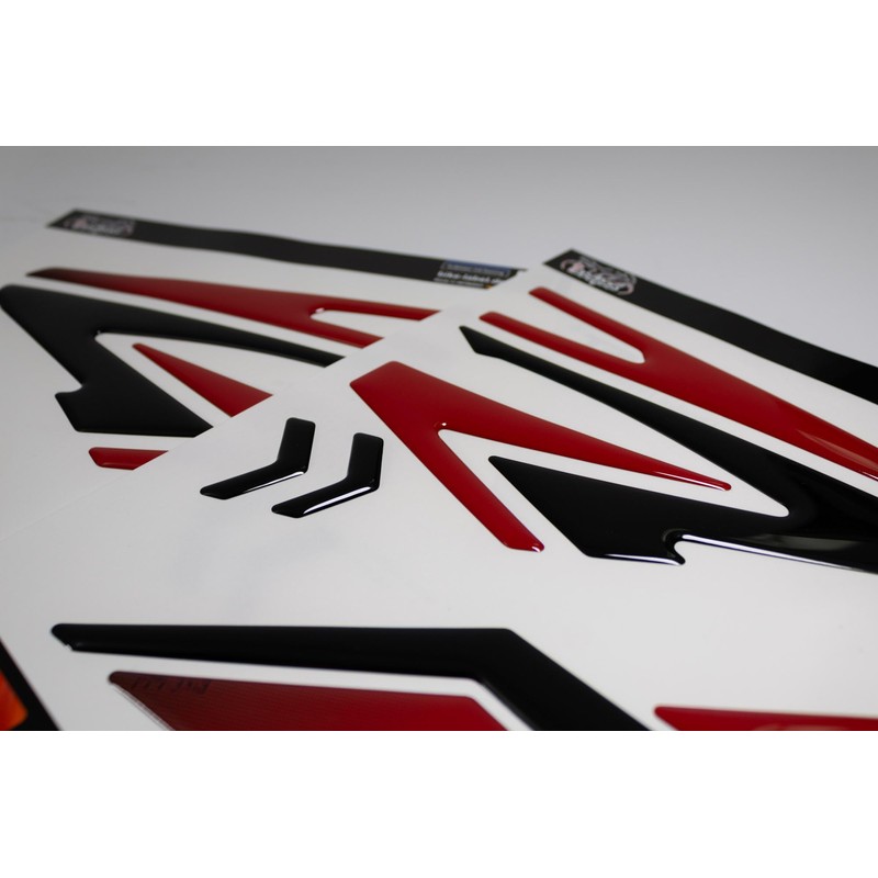 Tankpad Knee-Pad Set 3D Carbon Look Compatible with KTM 1390