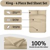 YIYEA King Size Sheets Set, Luxury 1800TC Hotel Quality Double