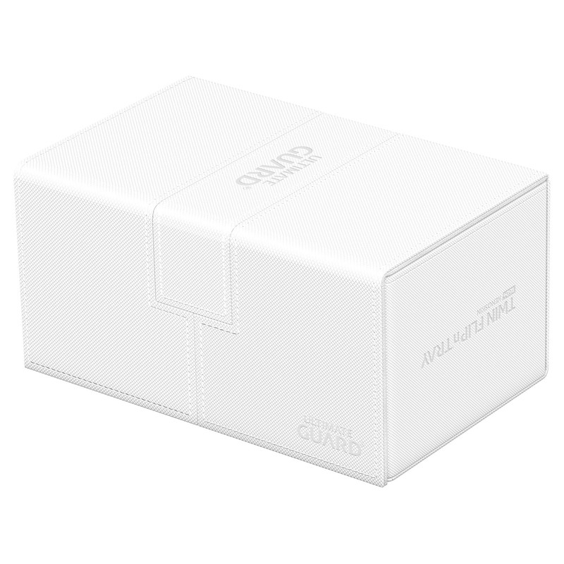 Ultimate Guard UGD011235 Twin Flip'n`Tray 160+ XenoSkin Monocolour White Card