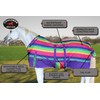 CHALLENGER 76" 1200D Turnout Lightweight Bellyband Rain Horse Winter Blanket
