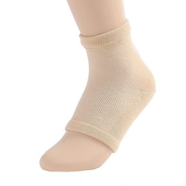2 sets of heel care gel foot pads (beige) soles foot care