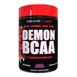 Aminoacidos Demon Bcaa Insane Labz 60 Servicios Sabor Uva Sabor Grape                                                                                 