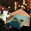Artery8 Greeting Card American Bullfrog Macro Portrait Fun Modern Blank