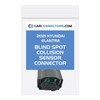 Blind Spot Collision Sensor Connector for 2021 Hyundai Elantra