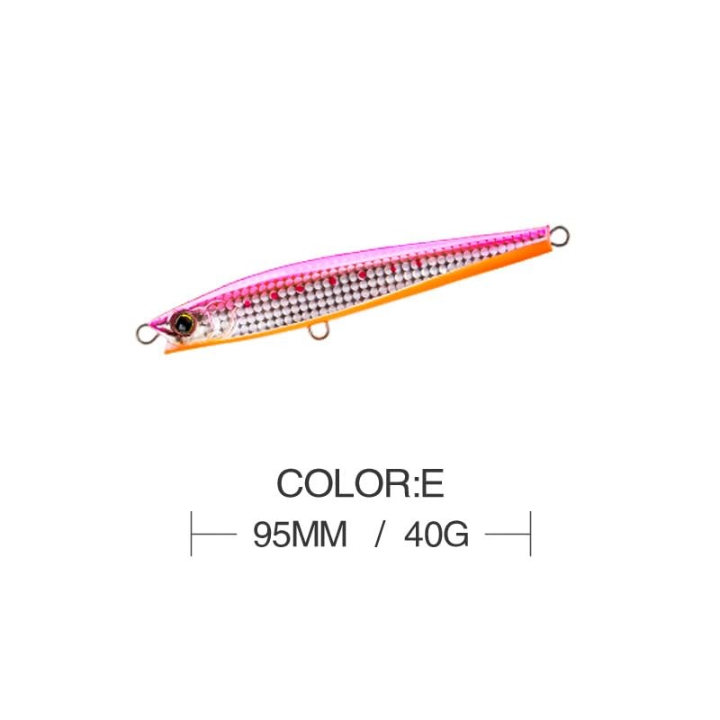 Hard Lure, Sinking Pencil, 3.7 inches (95 mm), 1.4 oz