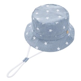 Foruhoo Baby Sun Hat, Children’s Summer Hat for Boys and Girls with Adjustable Drawstring Chin Strap -