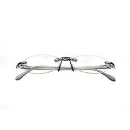 エアーリーダー(シニアグラス) 丸型 グレー 2.5