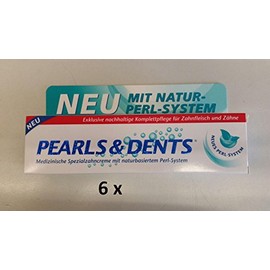 Dr. Liebe Pearls & Dents Toothpaste Value Pack of 6 (6 x 100 ml)