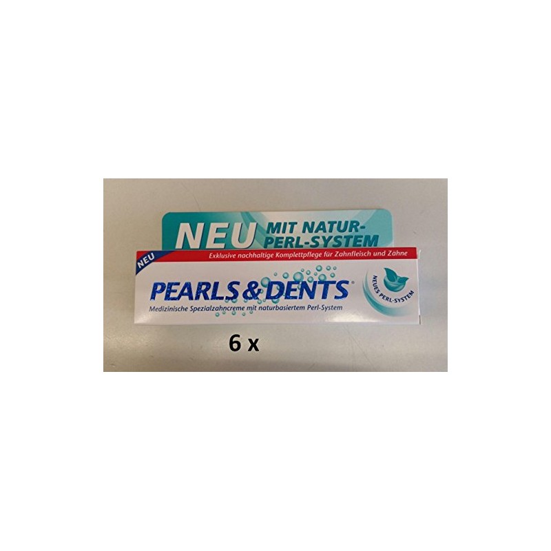 Dr. Liebe Pearls & Dents Toothpaste Value Pack of 6