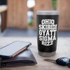 Ohio Skibidi Gyatt Sigma Rizz Funny Meme Vintage Birthday Stainless
