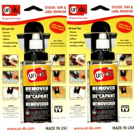 Un Du Products Bulk Buy Adhesive Remover 4 Ounces 01004-20 (2-Pack)