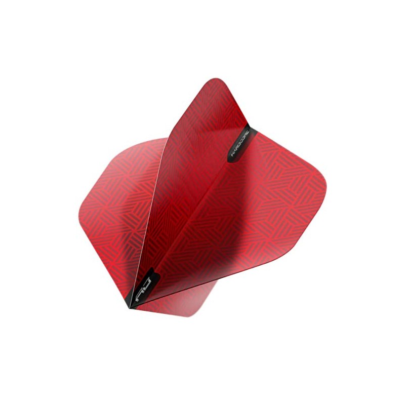 Hardcore XT Red Patterned Extra Thick Standard Dart Flights -