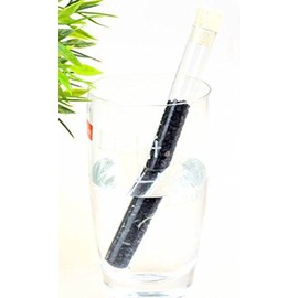 Aqua Lapis Gemstone Rod Protection Black Tourmaline Schorl Water Treatment Gemstone Water Rods 100% Natural Water Stones for Water Treatment Energy Work Minerals Decorative Stones I