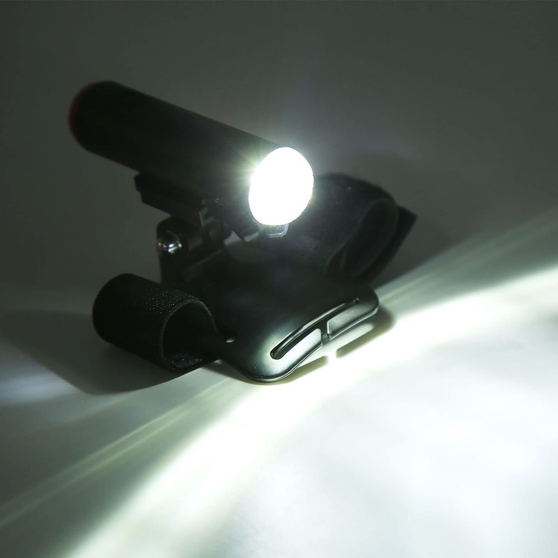 Bike Headlight, Multi Functional Small Helmet Light for Hiking for
