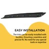 KUAFU Windshield A-Pillar Trim Compatible with 2012-2017 Hyundai Veloster Replacement