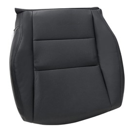 AOUTTUOA Driver Side Bottom Perforated Leather Seat Cover Black Fit for Acura RDX 2007 2008 2009 2010 2011 2012