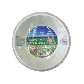 大和物産 紙皿 エコペーパー ボウル 400ml 30枚