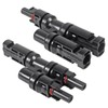 Photovoltaic Connector Solar Waterproof Adapter Cable T Branch 1 to