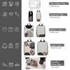 7 Pcs Compression Packing Cubes for Travel, Waterproof Suitcase Luggage
