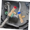 CHILDWEET Air Conditioning Safety Valve Charging Valve Tank Adapters