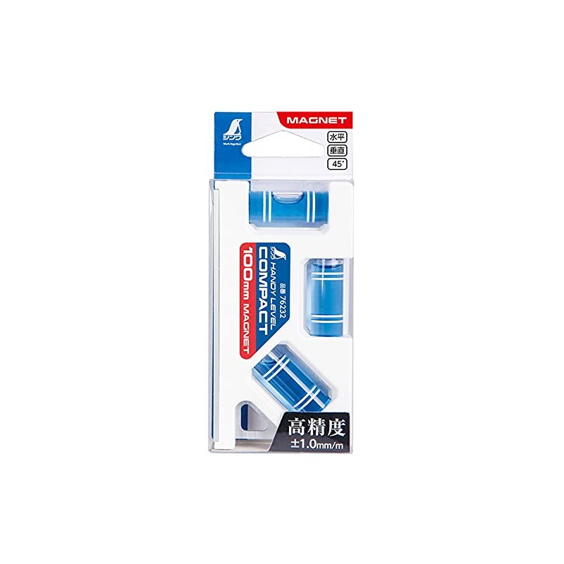 Shinwa Sokutei 76232 Handy Level Compact 3.9 inches (100 mm)