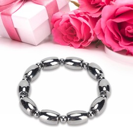 Terahertz Bead Bracelet, Elastic Rope Terahertz Bracelet Scan Meridians Promotes Circulation for Home Wear