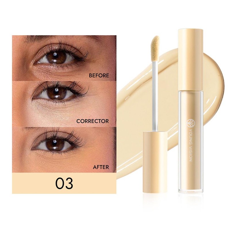 MIRUOKOU [2025 Limited] 6 Colors Concealer, Popular, Concealer, Pencil, Facial