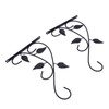 2pcs Hanging Plant Bracket Heavy Duty Rust Resistant Durable Iron