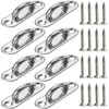 8 Pcs 3.1 Inch 304 Stainless Steel Ceiling Hooks Pad