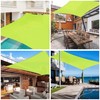 Yescom 1 Pack 16'x20' Rectangle Sun Shade Sail Apple Green