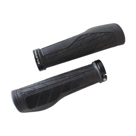 Pair of Handles Eleven Anatomically Shaped Black with Locking Ring