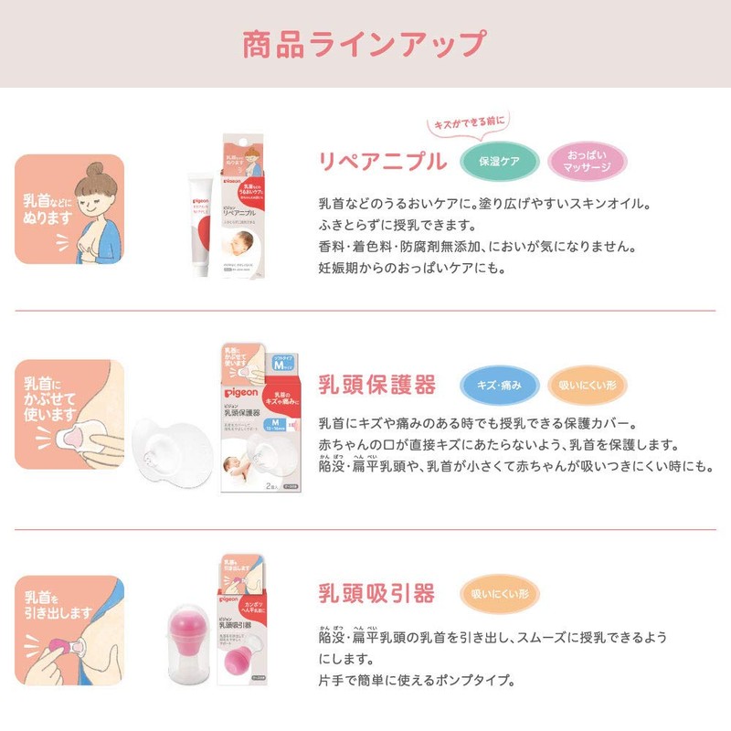 Pigeon Pigeon Nipple Protector Soft Type 1022792 S 2-Pack