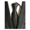 Secdtie Men's Striped Jacquard Woven Silk Tie Formal Suit Necktie