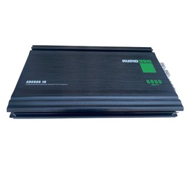 Audio360 AD6000.1 Monoblock Car Audio Amplifier, 6000W Max Power, Compact Class D 1-Ohm Stable Subwoofer Amp with 91dB SNR, High-Efficiency Bass Performance