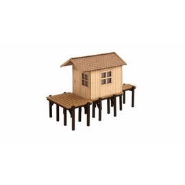 NOCH 14691 N L-C Minis Fishing Hut Construction Kit