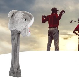 Mootea Fundas de Golf, Ligera Funda de Cabeza de Tiburon Animal Golf Wood Driver Head Cover Headcover Gift para golfistas Familia Amigos