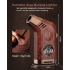 2-Pack Torch Lighter Built-in Tool, Holder, Windproof Jet Flame, All-in-one
