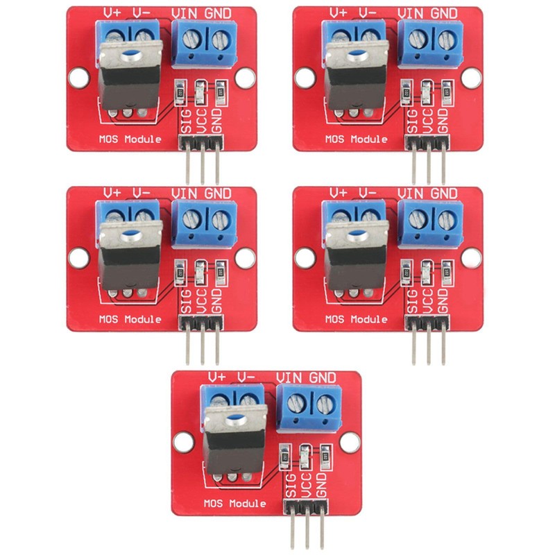 Ailoocedi 5pcs 3.3V/5V Mosfet Driver Module PWM Output Driver Boards