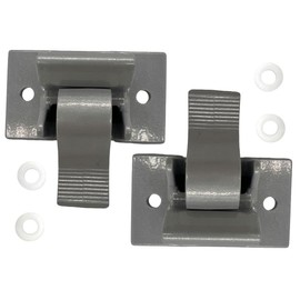 LXJZCP Compatible 3104653.005 RV Camper Trailer Bottom Mounting Bracket for 8300 8500 9000 Awning Replacement Gray Lower (2 Gray stands)