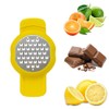 Calitek Grater Set of 3 Cheese Grater Lemon Zester for