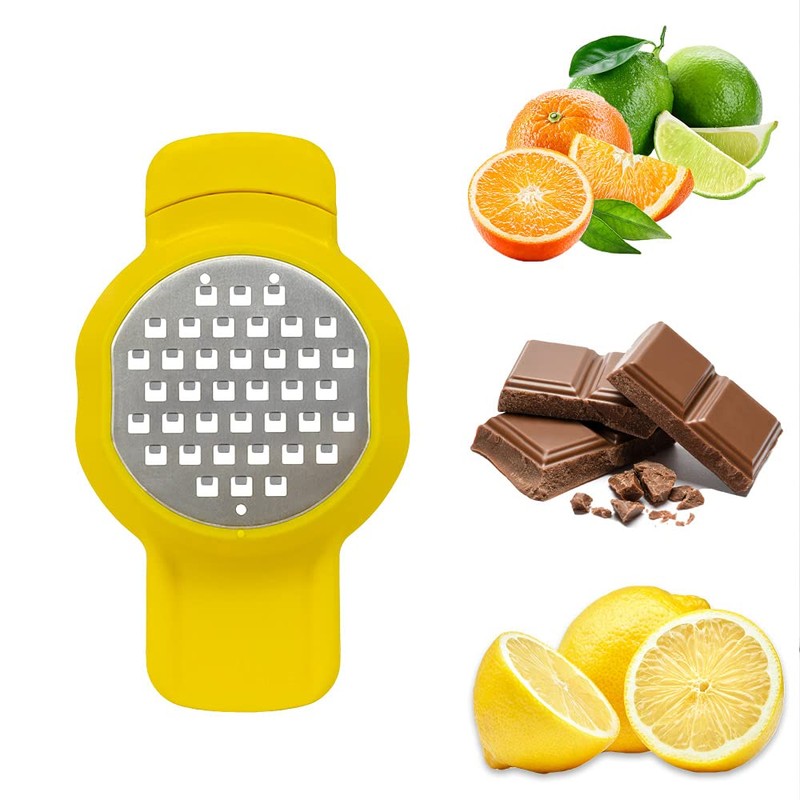 Calitek Grater Set of 3 Cheese Grater Lemon Zester for