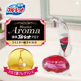 [Bulk Purchase] Liquid Bluelet Aroma Toilet Tank Aroma Cleaner Relax Aroma Scent Refill 2.4 fl oz (70 ml) x 4 Packs