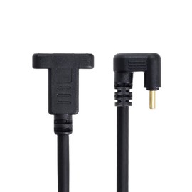 Xiwai USB-C USB 3.1 Type C Male to Female 180 Degree U Shape Angled 30cm