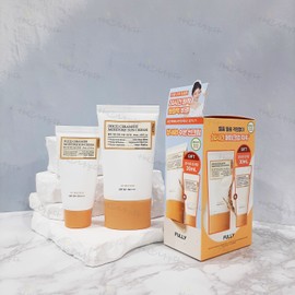 pulley Fully Rice Cera Moisture Sun Cream Original Product Planning Hwajalmuk Long-lasting Base Moist Vegan Sun Cream / 풀리 쌀 세라 수분 선크림 본품 기획 화잘먹 지속력 베이스 촉촉한 비건 썬크림