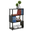 Furinno 4-Tier Flexi Rack, Espresso