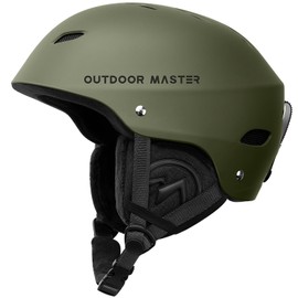 OutdoorMaster Kelvin Ski Helmet - Snowboard Helmet for Men, Women & Youth